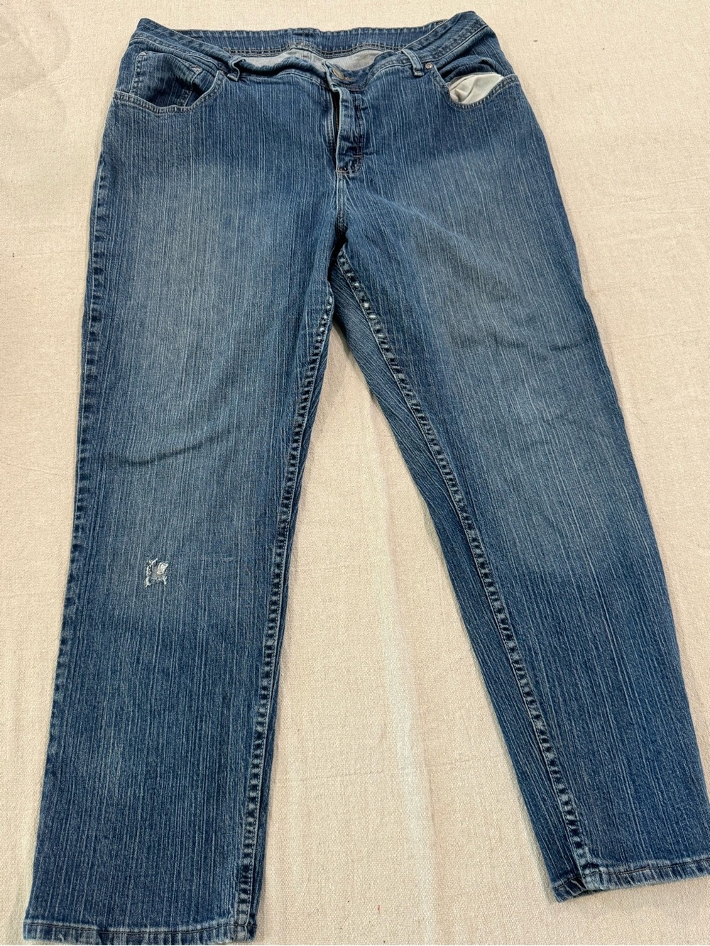 Lee Women's Straight-Leg Denim Jeans in Blue